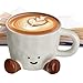 Generisch Kaffeebecher | Teetasse Mit F&uuml;&szlig;en,Lustige Kaffeetasse F&uuml;r Zuhause M&auml;nner Frauen Weihnachten Geburtstag Geschenkidee Dekoration