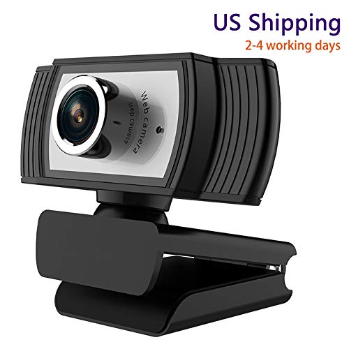 1080P Full HD Webcam, Built-in Noise Reduction Microphone Stream Webcam for Video Conferencing
