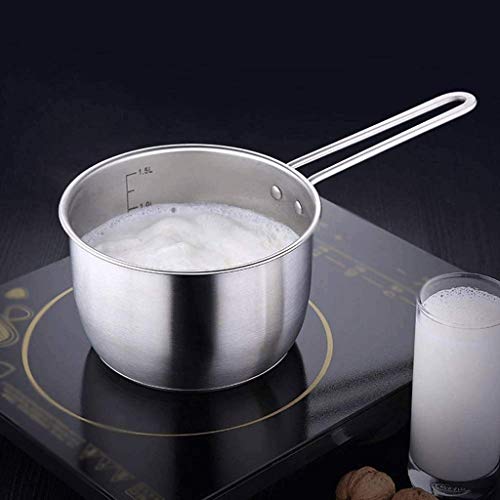 Pot en acier inoxydable épaissie, multifonctions en verre Hot Pot épaissie Double Bottom vapeur Hot Pot Wok – Image 5