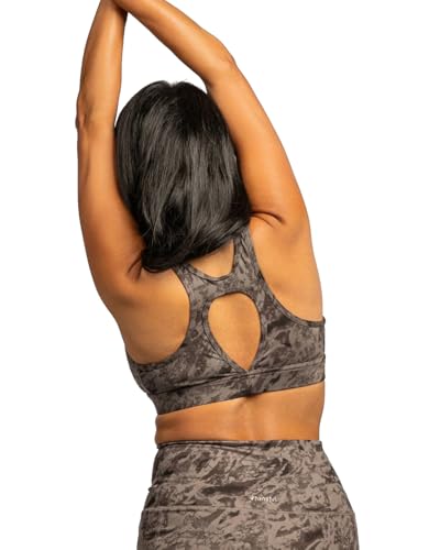 Image of Handful The FaV Bra, Medium Support Sports Bra, Pockets, Removable Pads, Deep Plunge Neck Line