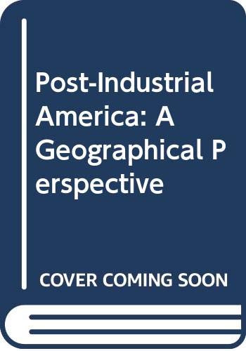 Post Industrial America Pb 0416382606 Book Cover