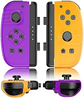 Bonacell Joy con Controller For Nintendo Switch Replacement,Left And Right Controllers Joystick With Turbo/Dual Vibration/Gyro/Wake-up function Gamepad For Switch Lite/OLED