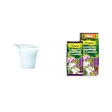 Hobby Flower Adel - Maceta Redonda para orquídeas y su riego, 24x4.5x39 cm