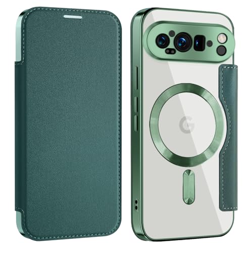 Coque transparente premium Google Pixel 9 Pro antichoc verte - 4