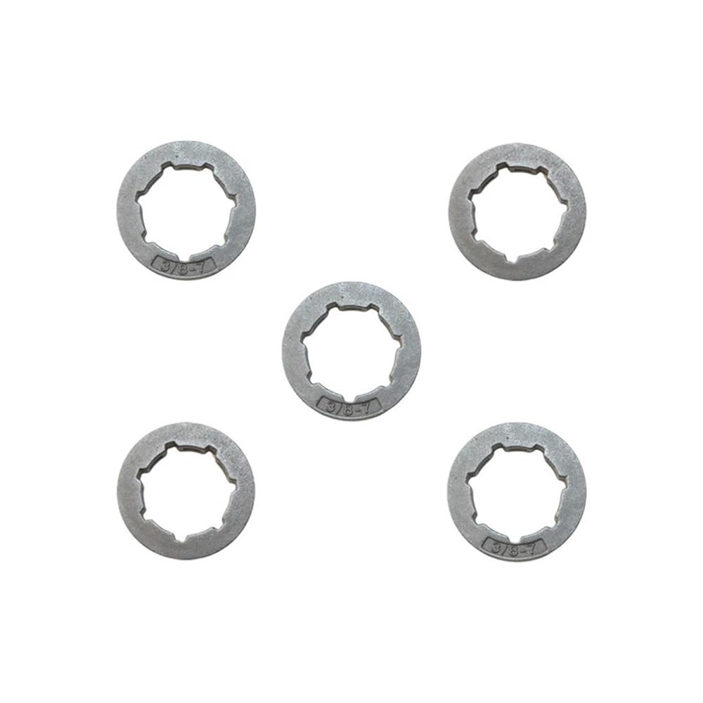 3/8-7T Sprocket Rim 5pcs Fit for Chainsaw 61 65 66 67 154 160 162 163 180 181 185 1100 2100 2101 68210
