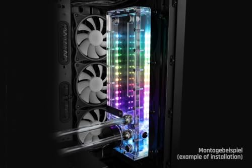 Alphacool Core Flat Reservoir 240 Derecha D5/VPP depósito líquido para PC modding 4