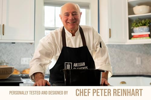 image for KooK Enameled Cast Iron Dutch Oven for Sourdough Bread Baking - 3.4 Qt