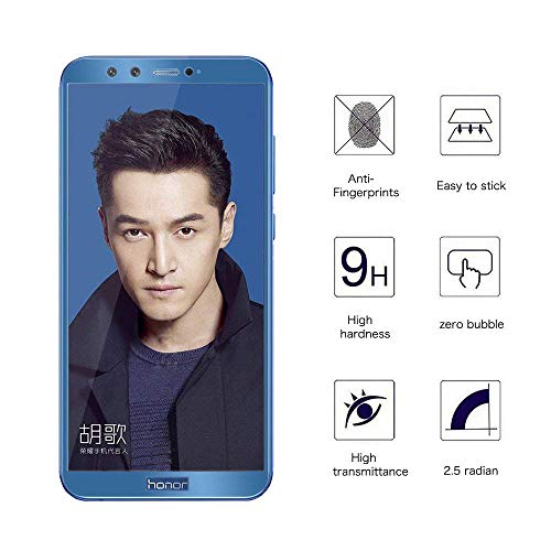 Film protecteur Huawei Honor 9 Lite Verre trempé 2 Films Anti UV anti choc - vue 10
