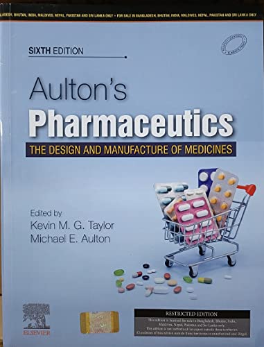 Image of AULTONS PHARMACEUTICS THE DESIGN AND MANUFACTURE OF MEDICINES 6ED (PB 2023)