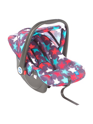 Mee Mee Baby Car Seat Cum Carry Cot with Thick Cushioned Seat (Navy Blue)