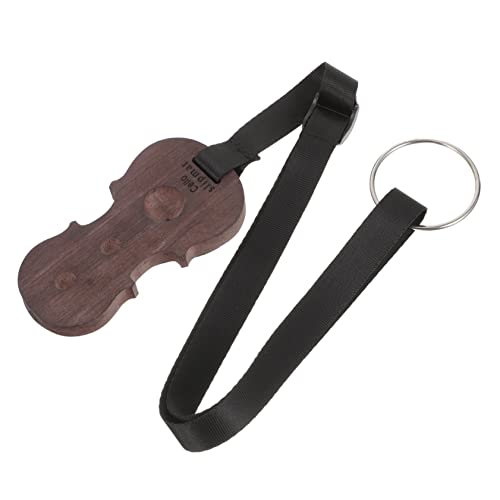 Yardwe Wooden Cello Endpin Rest Non Slip Stopper with Pad Durable Musical Instrument Accessory for Enhanced Stability Slippery Surfaces
