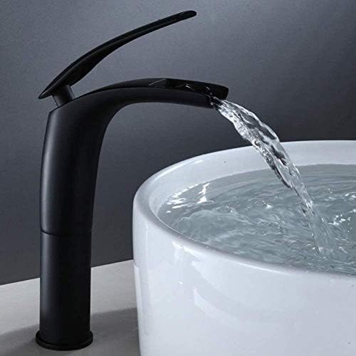 Mitigeur de lavabo en laiton à jet cascade pour un réglage précis de l'eau