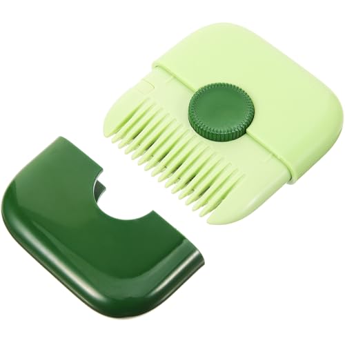 EPIGEIST Tagliacapelli Manuale 2 in 1 per Doppie Punte Pettine Rifinitore Portatile in Plastica Compatto e Leggero per Donna e Ragazza Uso Domestico e Viaggi