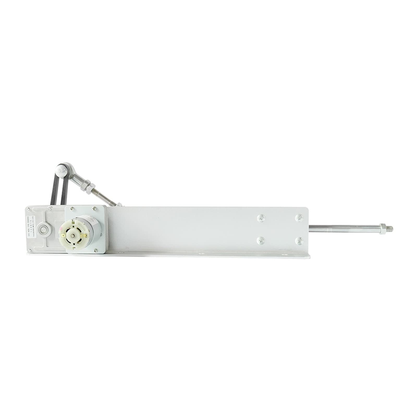 Siłownik liniowy, DIY cykl posuwisto-zwrotny silnik liniowy Push Pull DC12V/24V teleskopowy zestaw siłownika liniowego z regulatorem prędkości przyssawka(24V15cm120rpm)