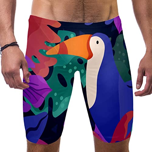 Bañador bóxer para hombre de corte atlético HUI JIN SHOP multicolor en talla S