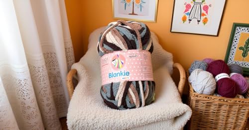 Image of M.G ENTERPRISE Blankie Multi CopperSoft Wool Yarn 400 for Crochet Supplies, Knitting & DIY Craft