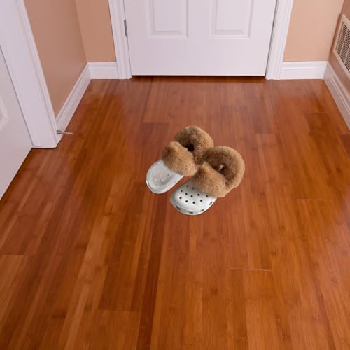 Plantillas de forro de felpa removibles para zapatos miniatura 2