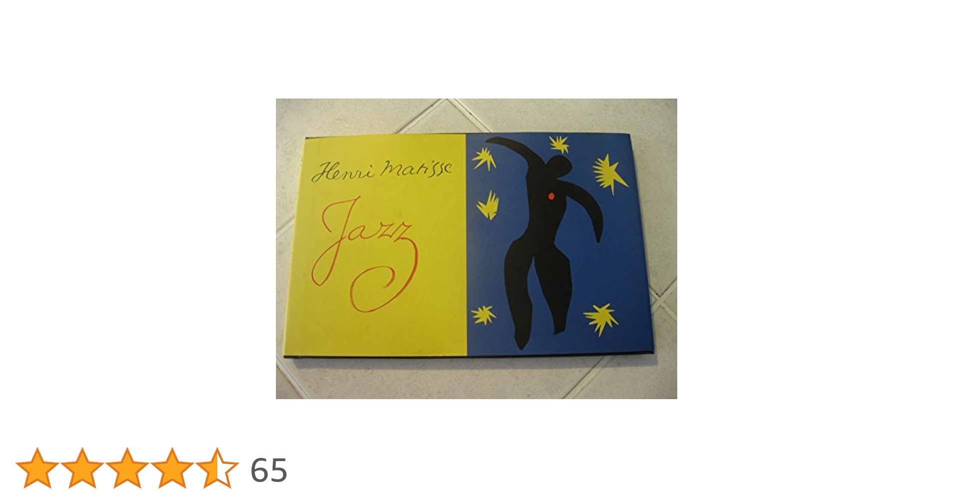 (レア) HENRI MATISSE - JAZZ (洋書) レア) HENRI MATISSE - JAZZ (洋書) - メルカリ