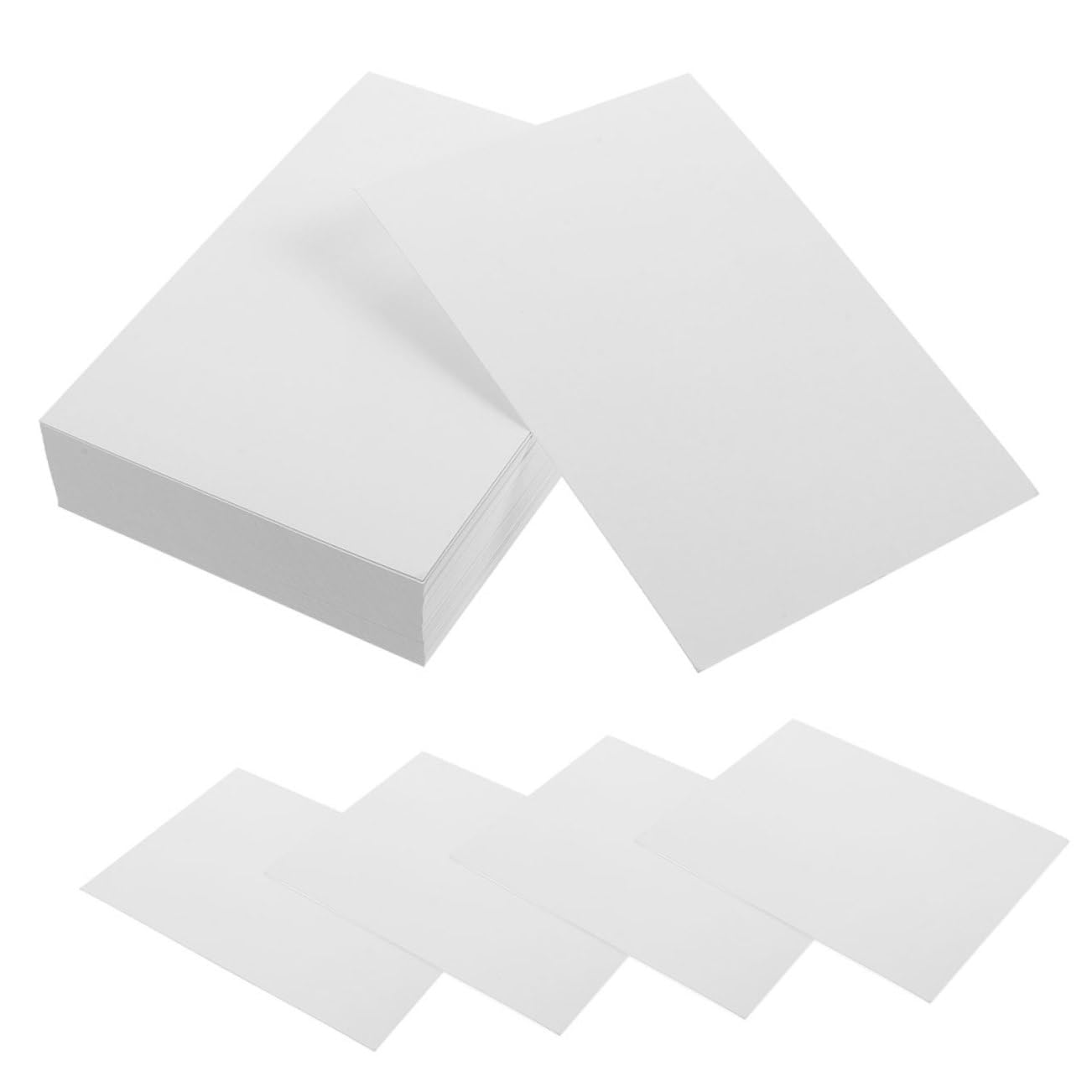 Gadpiparty 4 Sätze Fotopapier Fotoeinladungen Blanko Farbpapier Normales Fotodruckpapier Posterpapier Hochglanz Fotopapier Hochzeitsbroschürenpapier Druckpapier 100 Blätter * 4