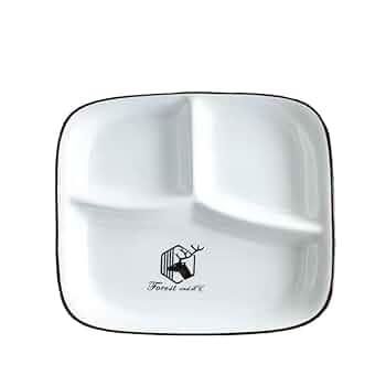 確認♡三つ仕切りプレート♡オーダー受け付け Amazon｜HOHOUNCSY ランチプレート 仕切りプレート 3つ仕切り皿