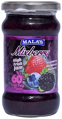 Malas High Fruit Jam Mixberry 350g (60% Fruits Contain) (B07VQY68KR) Amazon Price History, Amazon Price Tracker