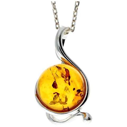 Genuine Baltic Amber & Silver Pendant Cover