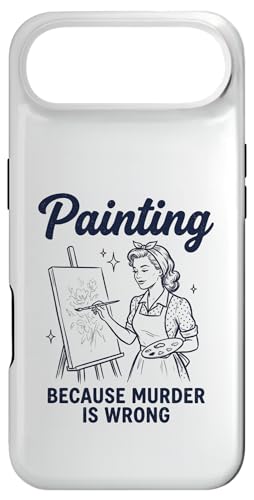 Painting Art Women Funny �X�}�z�P�[�X iPhone Air �p