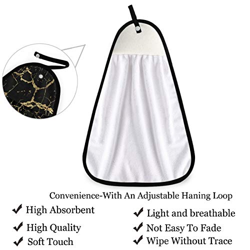 Visesunny Pug Puppy Cartoon Animal Kitchen Dish Towel With Hanging Loop Absorbent Hand Towel For Bathroom Cleaning And Drying Washcloth #TOP2