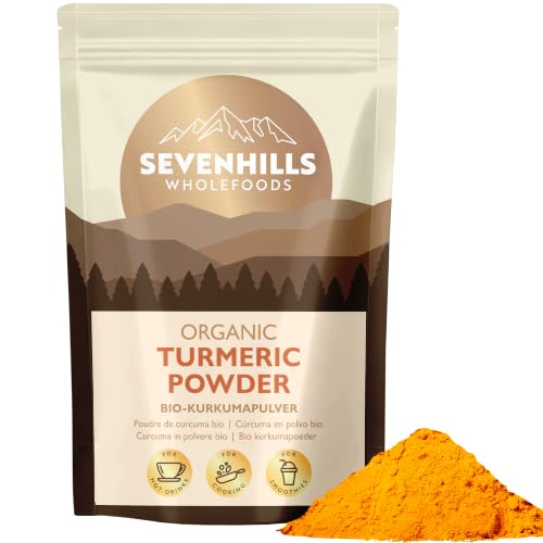 Sevenhills Wholefoods Polvo de Cúrcuma Bio 1kg