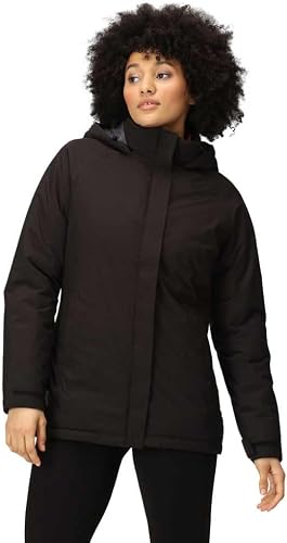 Regatta Womens/Ladies Sanda III Waterproof Jacket (8 US) (Black)