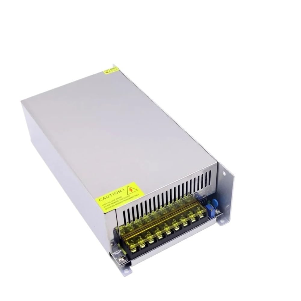 Fuente de alimentación conmutada 1200 W/1000 W/800 W, Ajustable, CC 12 V, 24, 36, 48, 60, 72, CA 110 V-220, SMPS for Tiras LED(1000W,12V)