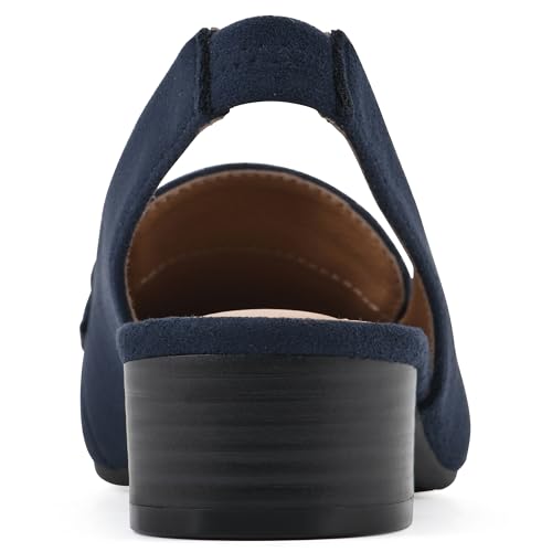 Image of WHITE MOUNTAIN Women's Boreal Low Block Loafer Heel
