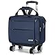 Lekespring Laptop Trolley Business - Rolling Laptop Case mit Rädern, wasserdichte Laptoptasche Rollkoffer für Reisen/Business/Herren Damen, Blau