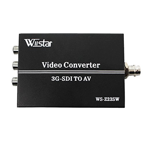 Discount Wiistar 3G SDI to AV Converter BNC to RCA Audio Scaler Support Convert HD-SDI,3G-SDI Signal for TV Discount 70% Wiistar 3G SDI to AV Converter BNC to RCA Audio Scaler Support Convert HD-SDI,3G-SDI Signal for TV