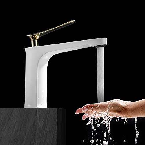 Robinet d'évier anti-fuite mitigeur laiton durable contre le calcaire