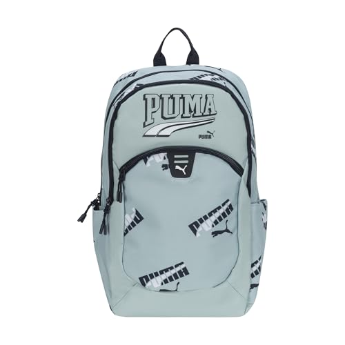 PUMA Mochila infantil unissex Rally 300, Menta moderna/azul marinho, Large, Mochila Rally 300