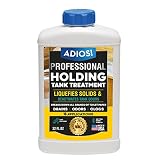 Adios! RV Holding Tank Treatment and Deodorizer - Digests Waste, Tissue, Paper for Gray and Black Ta