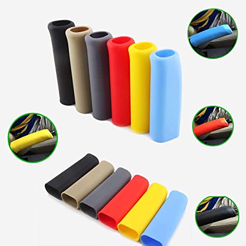 Universal Car Auto Anti Slip Soft Silicone E-Brake Handle Sleeve Cover Hand Parking Brake Cover Boot E-Brake Grip Sleeve Protector #TOP6