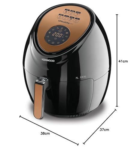 Image of KENWOOD Digital Air Fryer With Rapid Hot Air Circulation For Frying, Grilling, Broiling, Roasting, Baking And Toasting (7L)