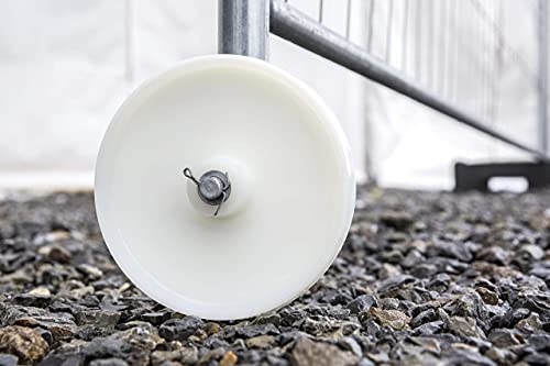 Zaundirekt Bauzaun Torrolle/Laufrad/Laufrolle