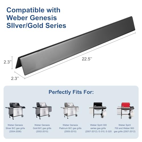 Pariplus Flavorizer Bars for er Genesis 7536 22.5 inch Grill Parts