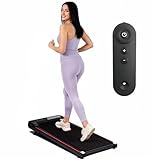 Caminadora Eléctrica Portátil con Inclinación para Ejercicio en Casa, Walking Pad Compacta para Escritorio, Máquina...