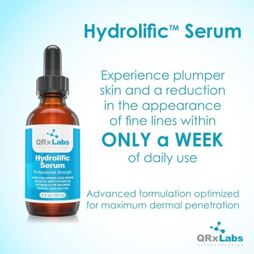 image for QRxLabs Hydrolific Serum - Hyaluronic Acid Serum Boosted with Vitamin 