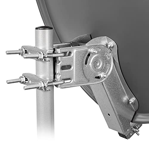 Satellitenschüssel 60 cm HD Digital SAT Anlage mit Single LNB