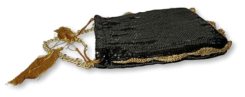 Image of Signature Potli Bag for Women - Sequin Knot Detail | Wedding & Cocktail Festive Statement Ethnic Handbag