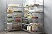 Rubbermaid Commercial Products Food/Tote Box Storage Container with Lid, Plastic, Clear, for Restaurant/Kitchen/Cafeteria