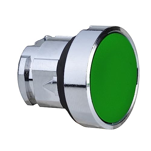 Cabeza puls ras ret verde bouton poussoir encastrable impulsion vert