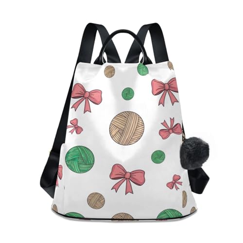 Sac à dos femme à pompons mignon l'esprit léger pour vos sorties chic