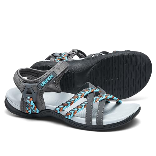 UBFEN Womens Hiking Sandal Sport Sandal Straps...