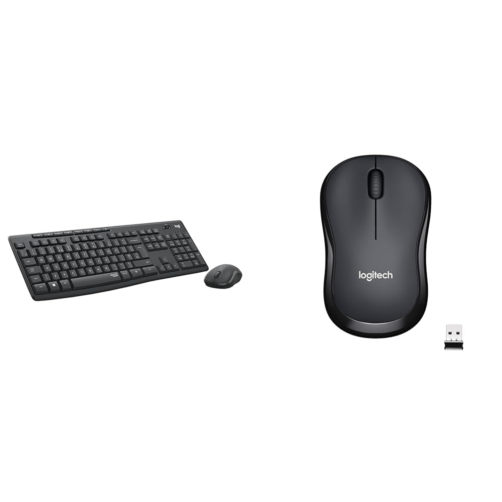 Logitech MK295 Silent Wireless Mouse & Keyboard Combo with SilentTouch Technology, Full Numpad, Adva-image-4